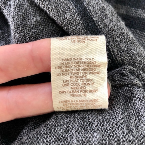 Free People linen blend semi sheer sweater blazer - Picture 9 of 11